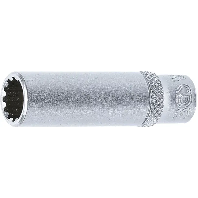 BGS Dopsleuteldop Gear Lock, diep - 1/4" - 9 mm
