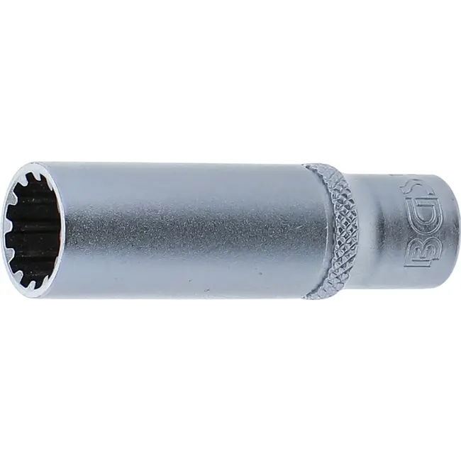 BGS Dopsleuteldop Gear Lock, diep - 1/4" - 10 mm