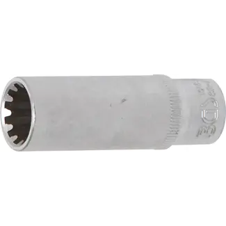 BGS technic Dopsleuteldop Gear Lock, diep - 1/4" - 11 mm