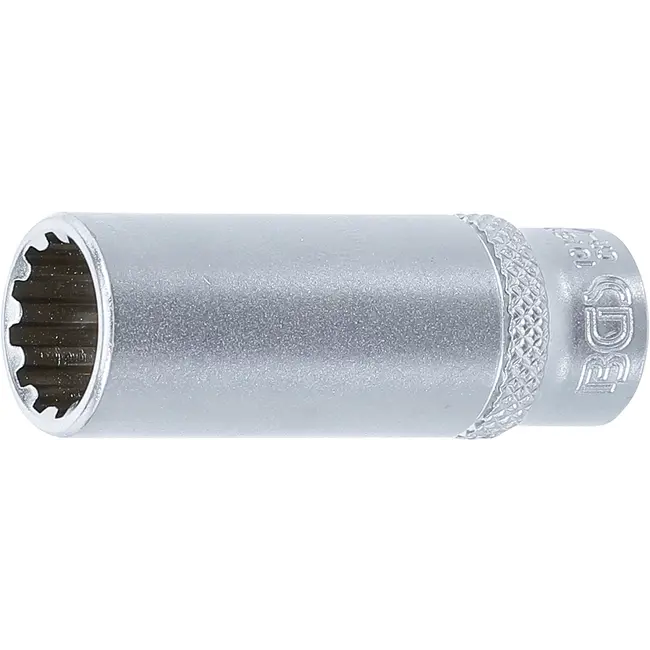 BGS Dopsleuteldop Gear Lock, diep - 1/4" - 12 mm