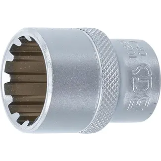 BGS technic Dopsleuteldop Gear Lock - 1/2" - 21 mm