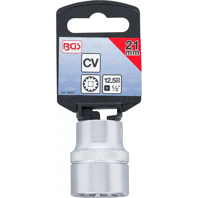 BGS Dopsleuteldop Gear Lock - 1/2" - 21 mm