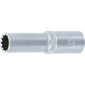 BGS technic Dopsleuteldop Gear Lock, diep - 3/8" - 10 mm