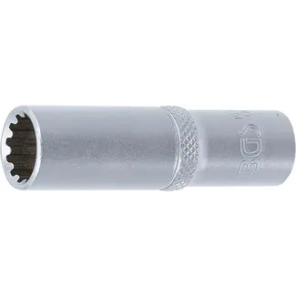 BGS technic Dopsleuteldop Gear Lock, diep - 3/8" - 12 mm