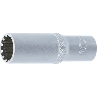 BGS technic Dopsleuteldop Gear Lock, diep - 3/8" - 14 mm