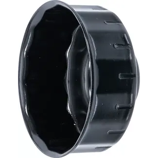 BGS technic Oliefiltersleutel - 15-kant - Ø 75 - 77 mm - voor Audi, Ford, Isuzu, Mercedes-Benz, Opel, VW