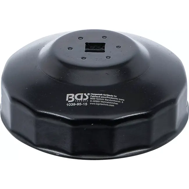 BGS Oliefiltersleutel - 15-kant - Ø 95 mm - voor Alfa Romeo, Chrysler, Ford, GM, Toyota
