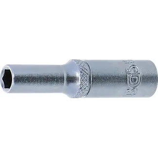 BGS Dopsleuteldop zeskant diep - 1/4" - 5,5 mm
