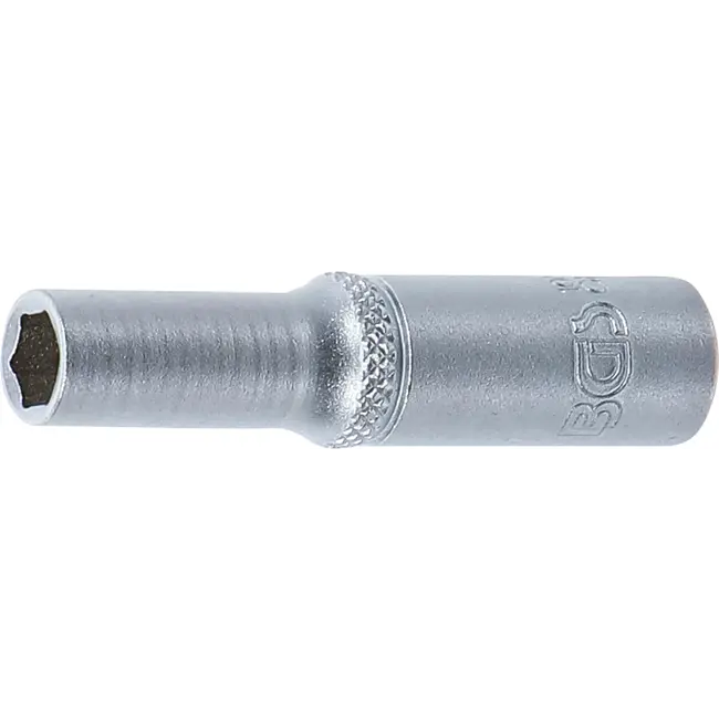 BGS Dopsleuteldop zeskant diep - 1/4" - 6 mm