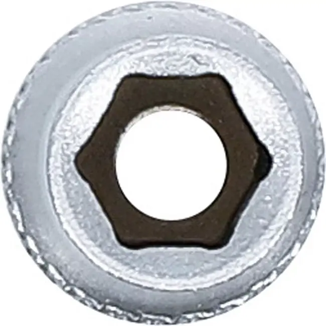 BGS Dopsleuteldop zeskant diep - 1/4" - 6 mm