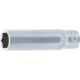 BGS technic Dopsleuteldop zeskant diep - 1/4" - 9 mm