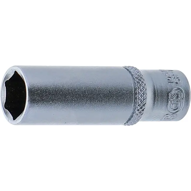BGS Dopsleuteldop zeskant diep - 1/4" - 11 mm