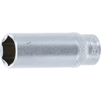 BGS technic Dopsleuteldop zeskant diep - 1/4" - 13 mm