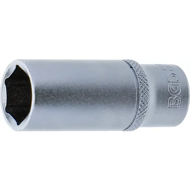 BGS Dopsleuteldop zeskant diep - 1/4" - 14 mm