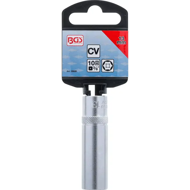BGS Dopsleuteldop zeskant diep - 3/8" - 13 mm