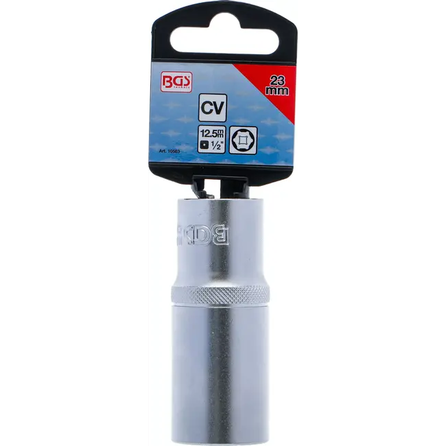 BGS Dopsleuteldop zeskant diep - 1/2" - 23 mm