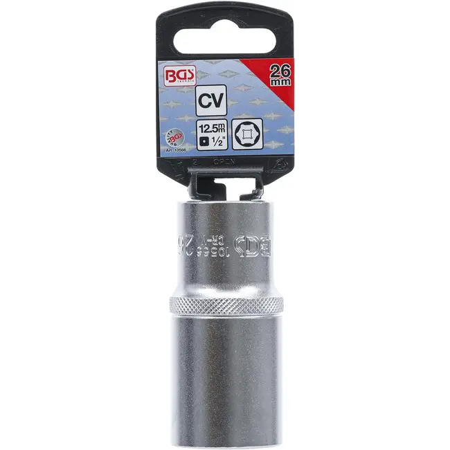 BGS Dopsleuteldop zeskant diep - 1/2" - 26 mm