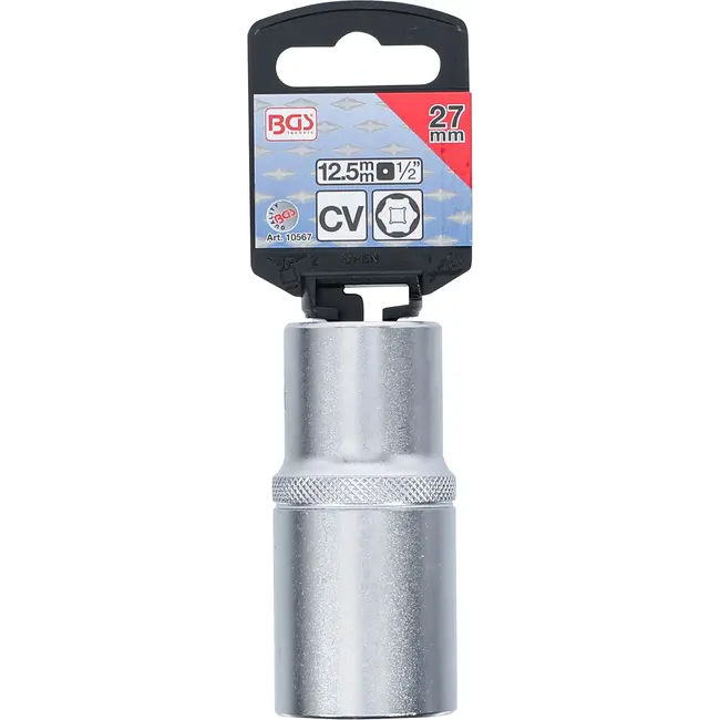 BGS Dopsleuteldop zeskant diep - 1/2" - 27 mm