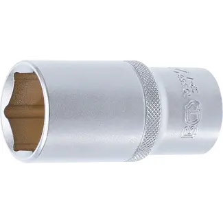 BGS technic Dopsleuteldop zeskant diep - 1/2" - 28 mm
