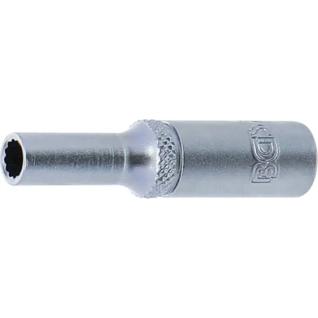 BGS Dopsleuteldop twaalfkant, diep - 1/4" - 5 mm