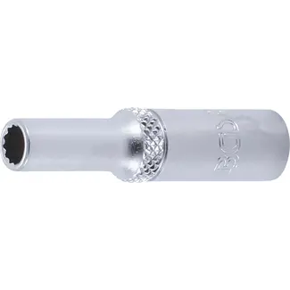 BGS technic Dopsleuteldop twaalfkant, diep - 1/4" - 5,5 mm