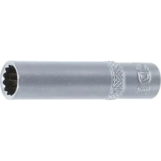 BGS technic Dopsleuteldop twaalfkant, diep - 1/4" - 8 mm