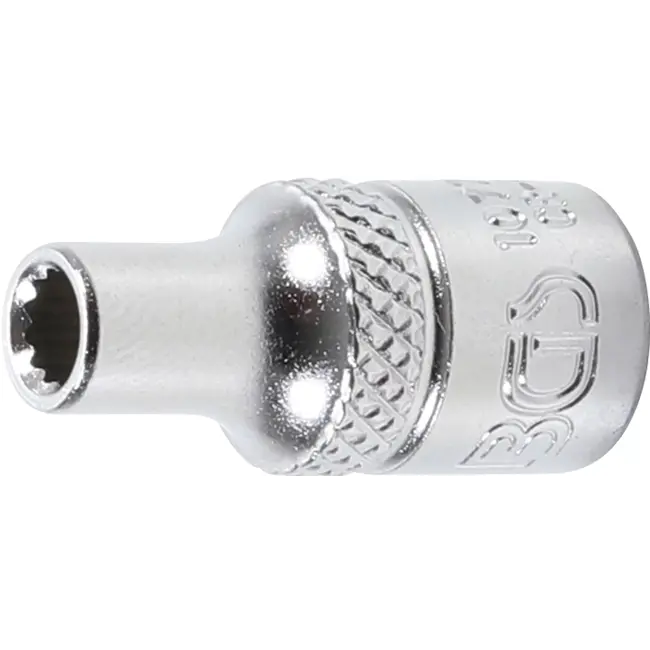 BGS Dopsleuteldop twaalfkant - 1/4" - 4 mm