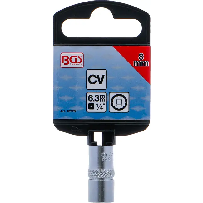 BGS Dopsleuteldop twaalfkant - 1/4" - 8 mm