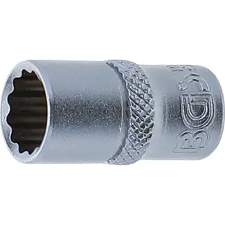 BGS technic Dopsleuteldop twaalfkant - 1/4" - 9 mm