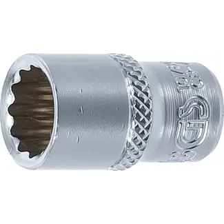 BGS technic Dopsleuteldop twaalfkant - 1/4" - 10 mm