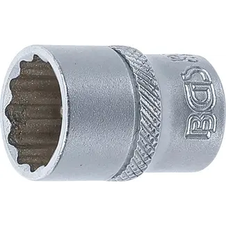 BGS technic Dopsleuteldop twaalfkant - 1/4" - 13 mm