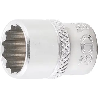 BGS technic Dopsleuteldop twaalfkant - 1/4" - 1/2"