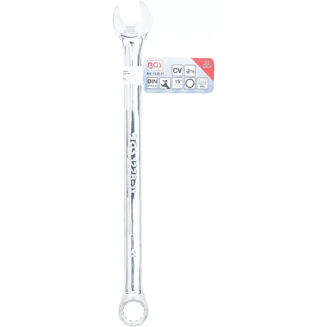 BGS Steekringsleutel - extra lang - 11 mm