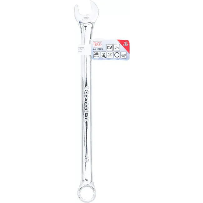 BGS Steekringsleutel - extra lang - 12 mm