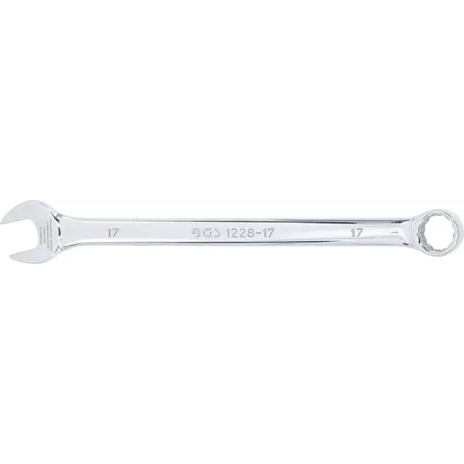 BGS Steekringsleutel - extra lang - 17 mm