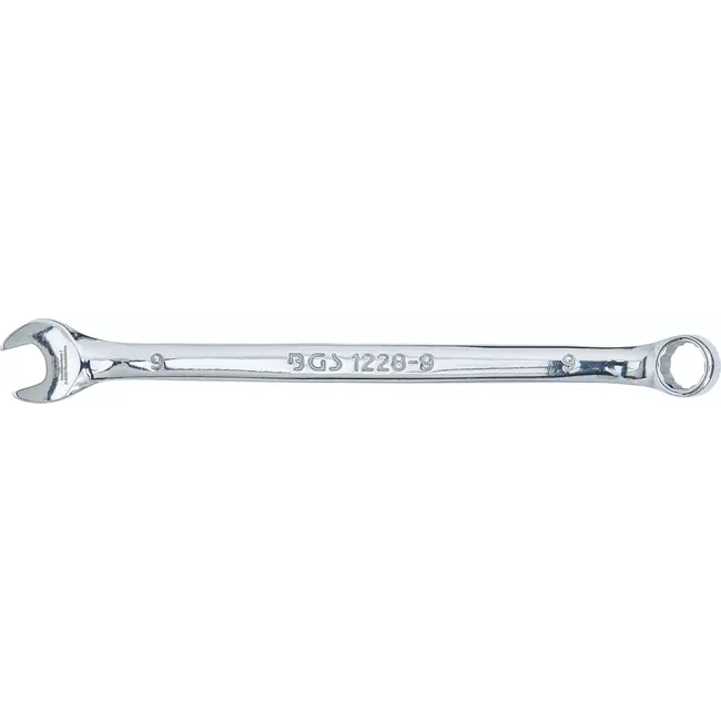 BGS Steekringsleutel - extra lang - 9 mm