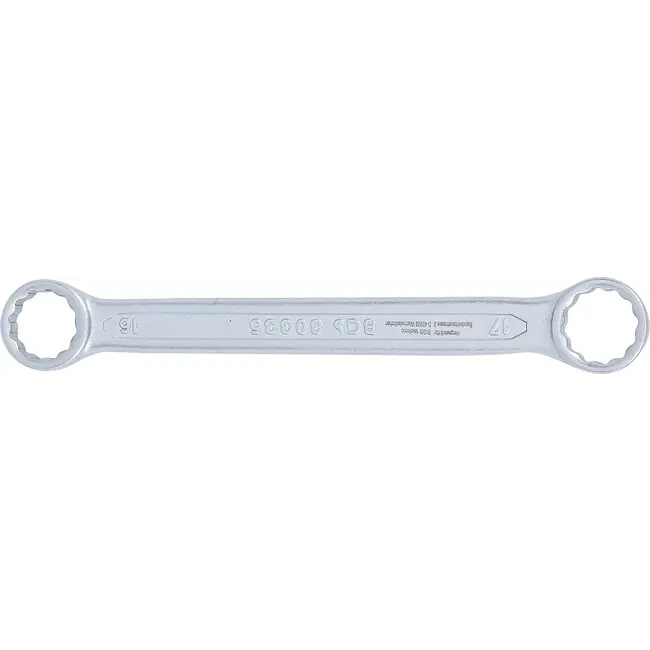 BGS Ringsleutel - extra plat - 16 x 17 mm