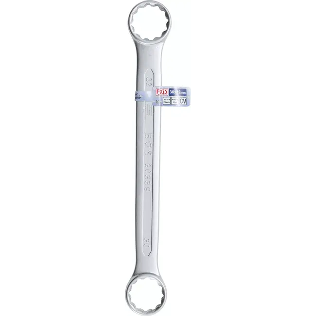 BGS Ringsleutel - extra plat - 30 x 32 mm