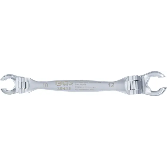 BGS Open ringsleutel - voor remleidingen en scharnieren - 10 x 12 mm