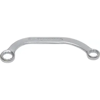 BGS technic Dubbele ringsleutel C model twaalfkant - 14 x 15 mm