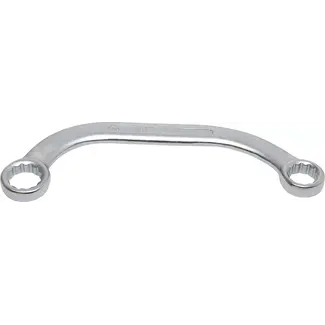 BGS technic Dubbele ringsleutel C model twaalfkant - 17 x 19 mm
