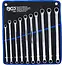 BGS Set ratelring- en ringsleutel - extra lang - 10 - 19 mm - 10 delig