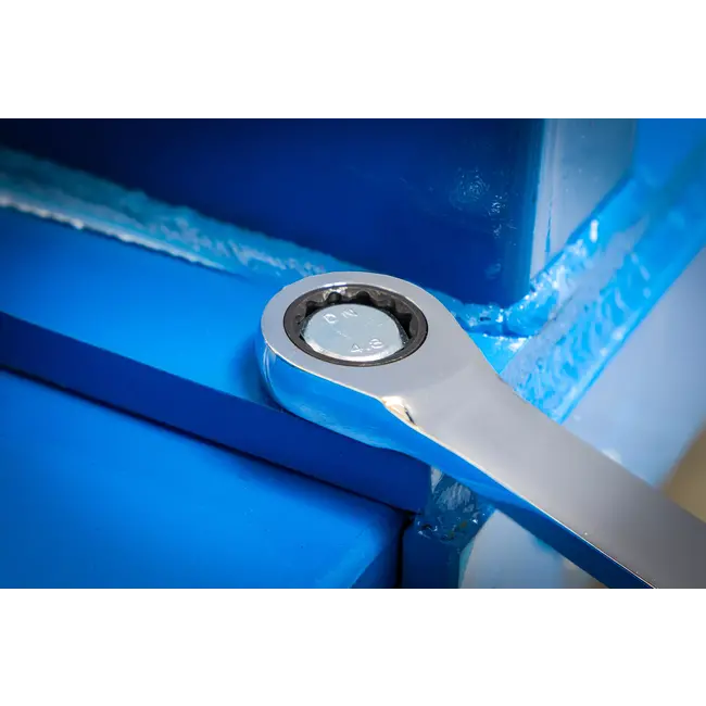 BGS Set ratelring- en ringsleutel - extra lang - 10 - 19 mm - 10 delig