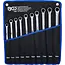 BGS Set ratelring- en ringsleutel - extra lang - 10 - 19 mm - 10 delig
