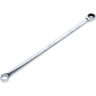 BGS technic Ratelring- en ringsleutel - extra lang - 15 mm