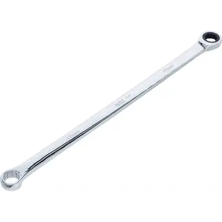 BGS technic Ratelring- en ringsleutel - extra lang - 17 mm