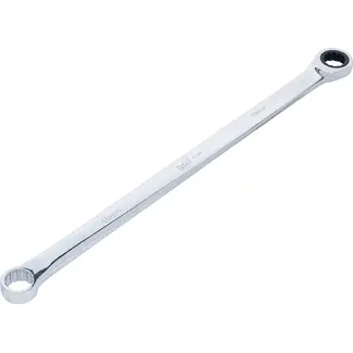 BGS technic Ratelring- en ringsleutel - extra lang - 19 mm