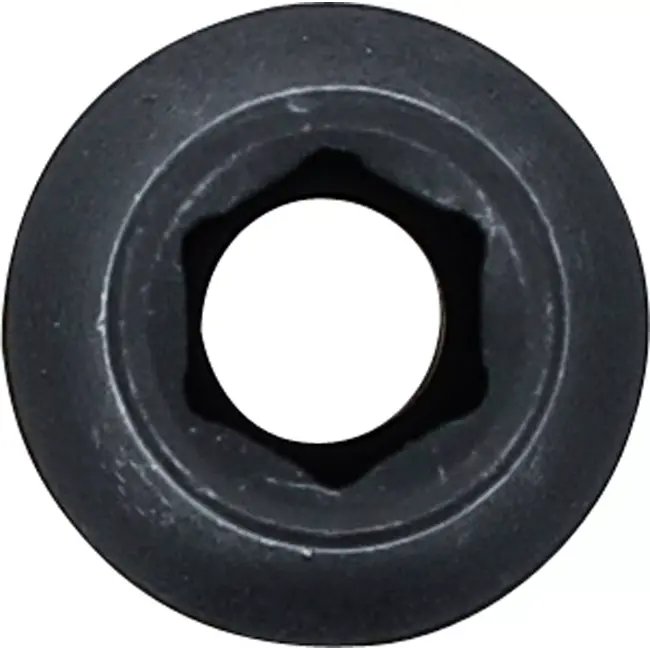 BGS Kracht Dopsleuteldop zeskant, diep - 1/4" - 6 mm