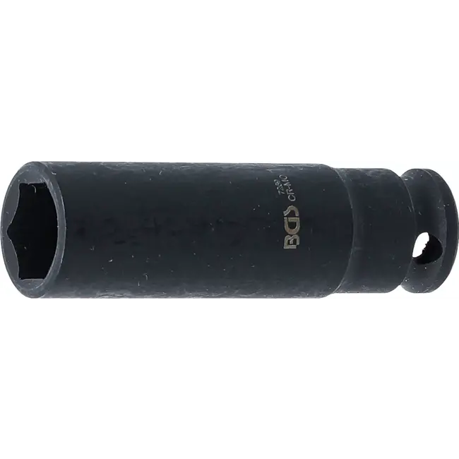 BGS Kracht Dopsleuteldop zeskant, diep - 1/4" - 10 mm