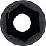 BGS Kracht Dopsleuteldop zeskant, diep - 1/4" - 11 mm